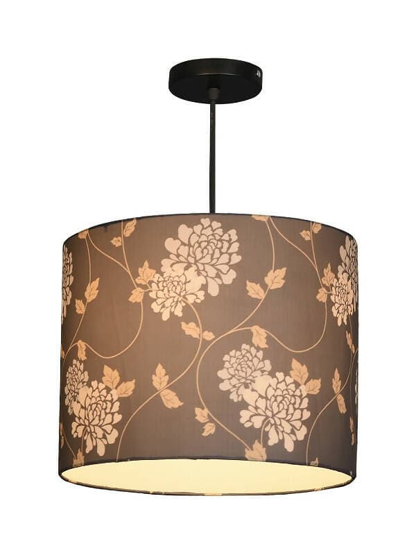 Golden Leaves Round Hanging Shade - HalfPe