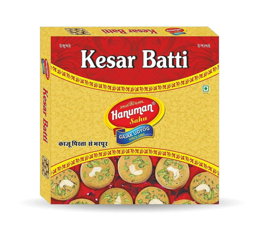 HANUMAN SAHU GAZAK UDYOG Rajasthani Homemade Kaju PistaKesar Bhatti Traditional Dry Fruits Gazzak Healthy Snacks No Added Preservatives and Colors and Flavors (250gm) - HalfPe