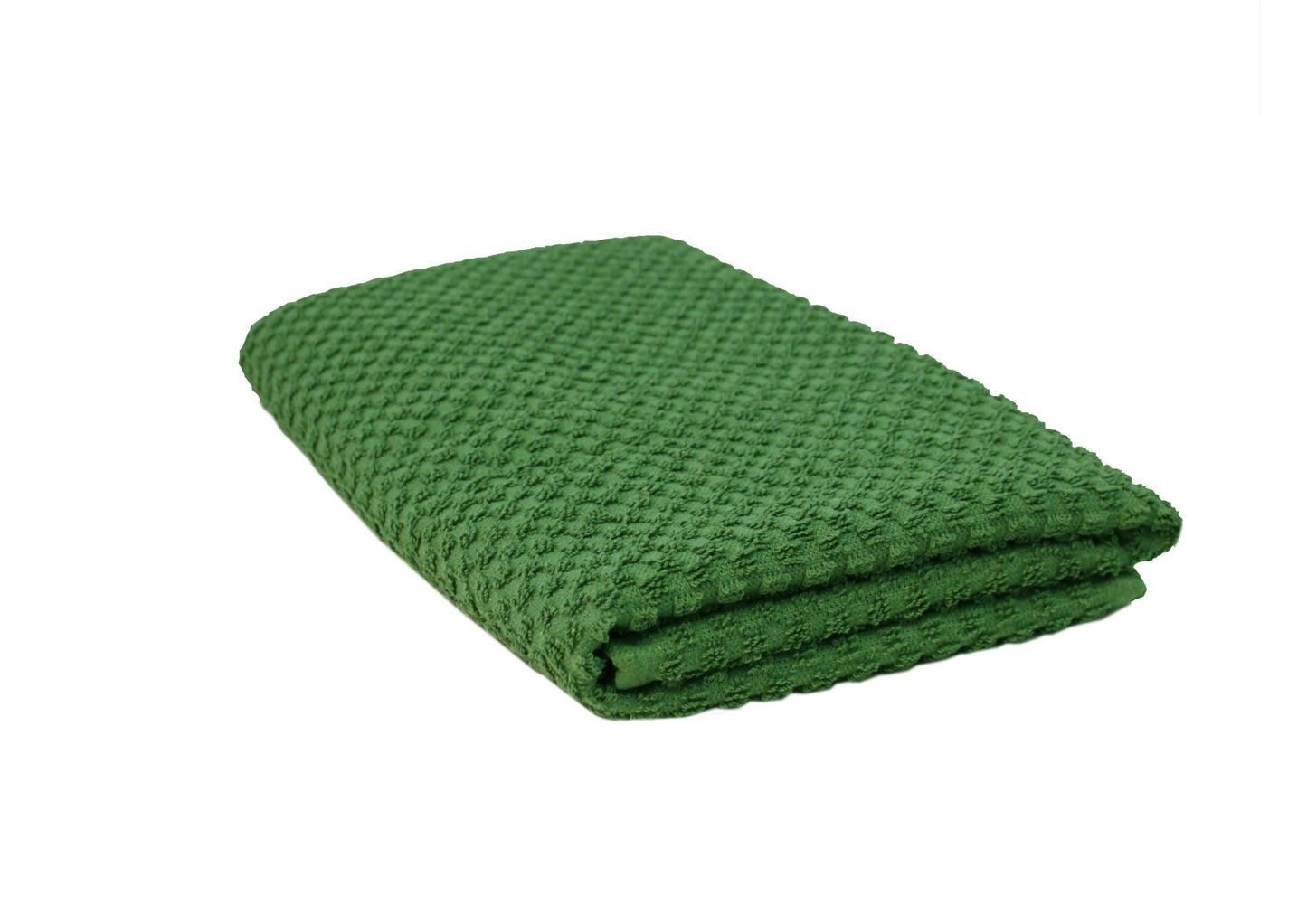 Lushomes Towels for Bath, bath towel, cotton towels for bath, large size, bathing towel, for Men and Women, Popcorn Weave, Mint Green, 335 GSM Approx (Pack of 1, Size 70 x 150 cms, 28x59 Inch) - HalfPe