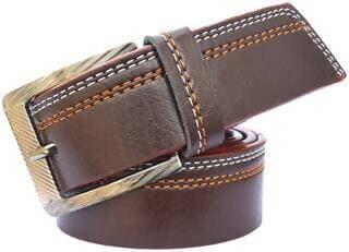 Attractive Men Multicolor Leather Belt - HalfPe