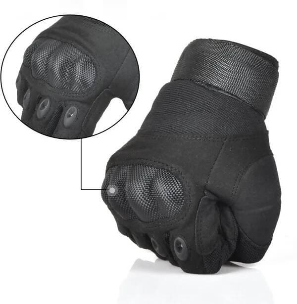 Wear-resistant Tactical Gloves Riding Gloves (Black) - HalfPe