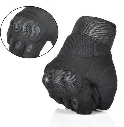 Wear-resistant Tactical Gloves Riding Gloves (Black) - HalfPe