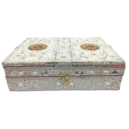 santarms Handcrafted Wooden Quran Box - HalfPe