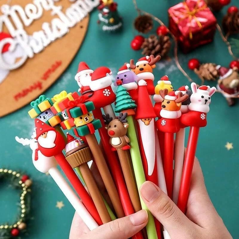 Le Delite Christmas Gel Ink Pens ( 20 pieces) - HalfPe