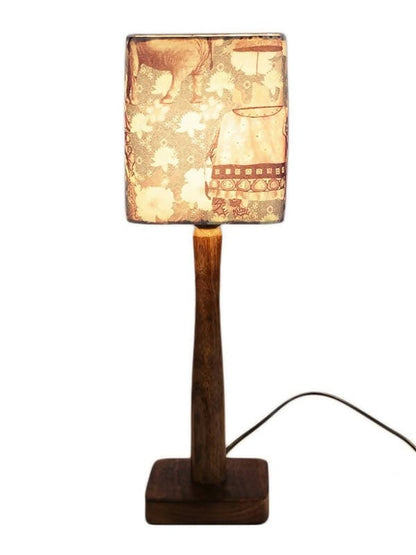 Royal Elephant Wooden Lamp - HalfPe