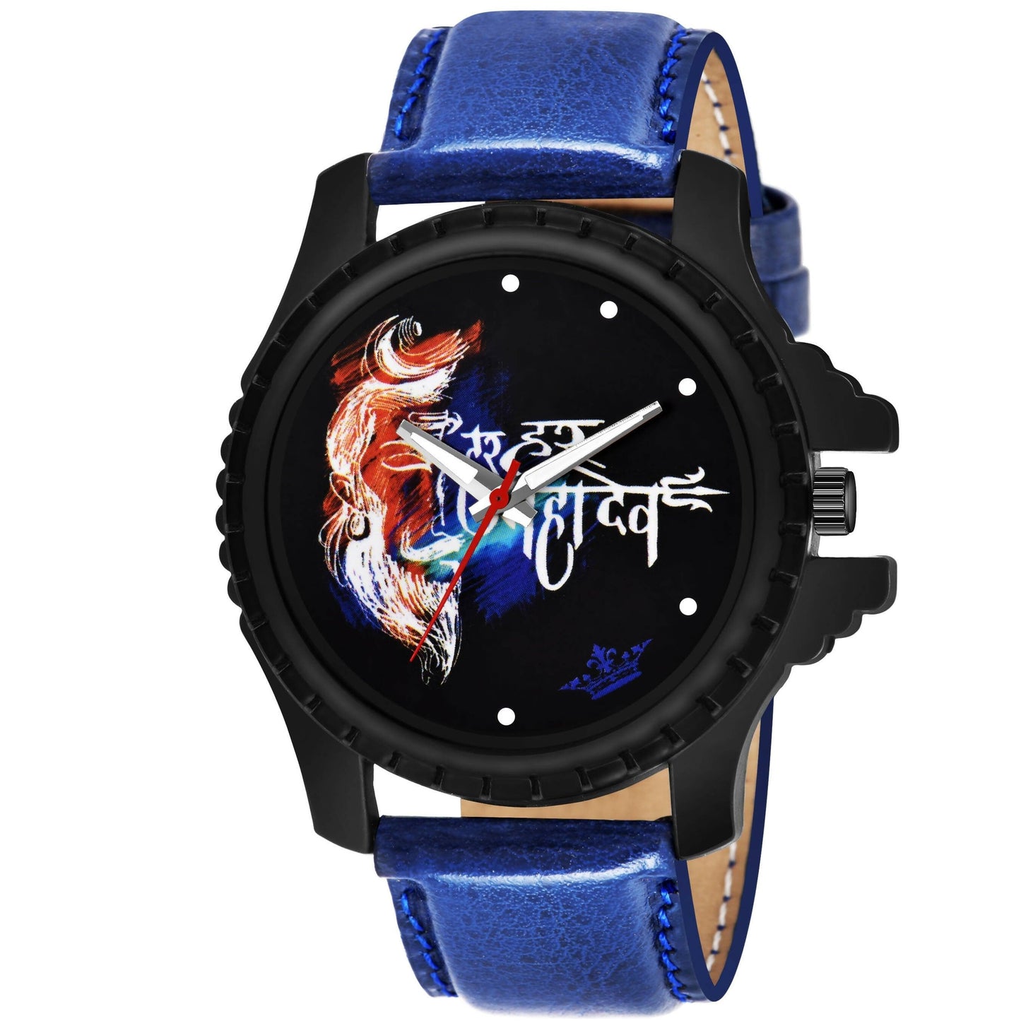 LOREM Multicolor MahaDev Analog Watch For Men LR66 - HalfPe