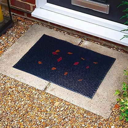 Mats Avenue Dotted Multicolored Rubber Door Mat for Wet Surfaces Entrances - HalfPe