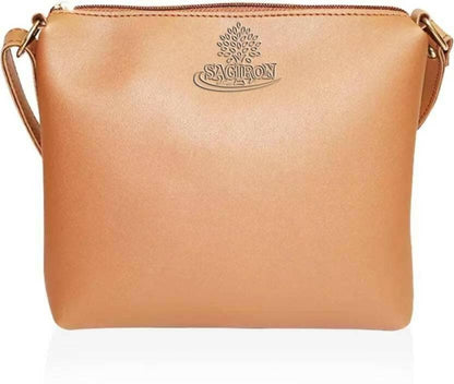 Tan Girls Sling Bag - HalfPe