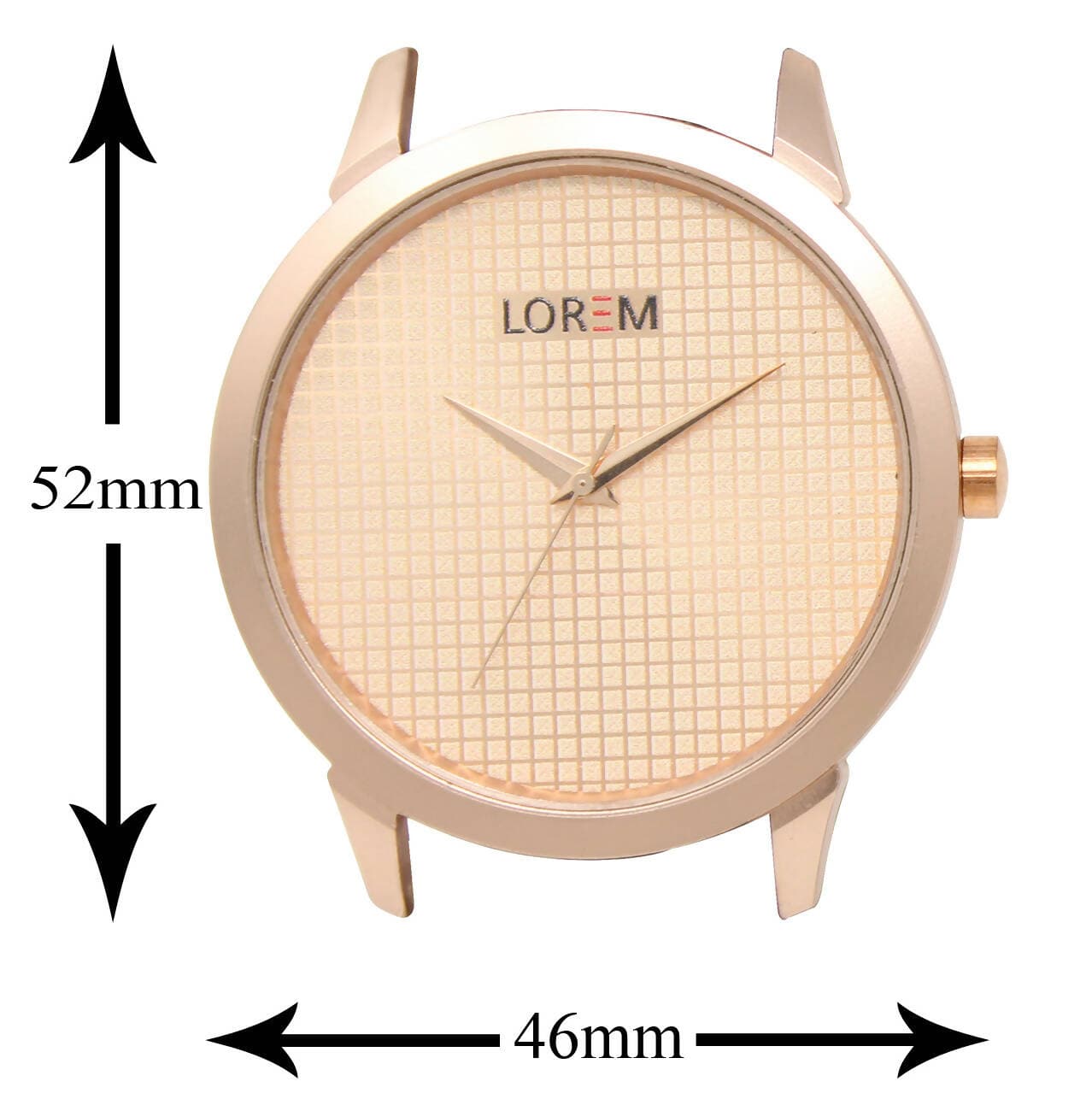 LOREM Rose Gold Casual Analog Watch For Men LR34 - HalfPe