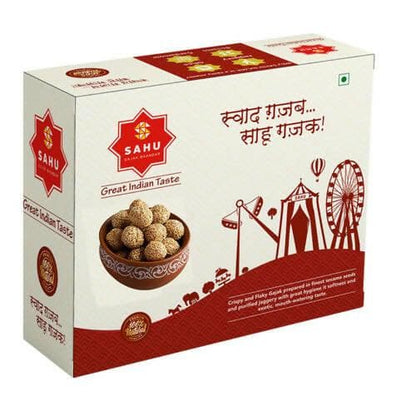 SAHU GAJAK BHANDAR Til Ladoo (500g) - HalfPe