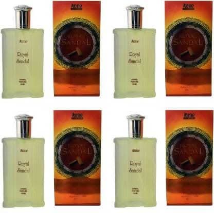 A one Royal Sandal Perfume For men 100ML Each (Pack of 4) - HalfPe