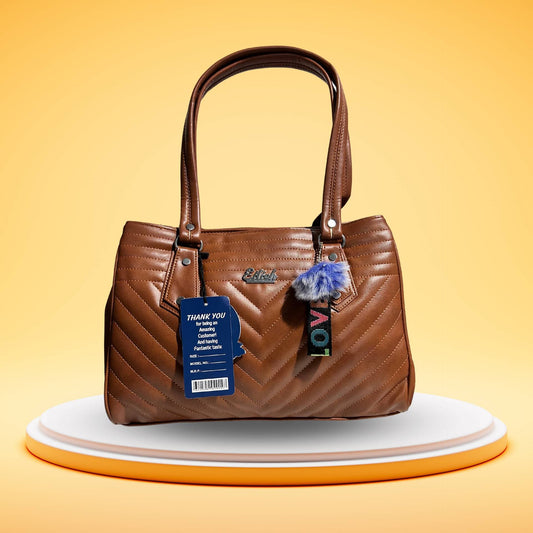 National bags Women Handbag( Brown) - HalfPe