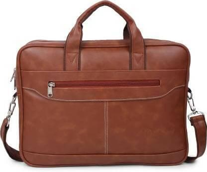 Men laptop bag (Brown) - HalfPe