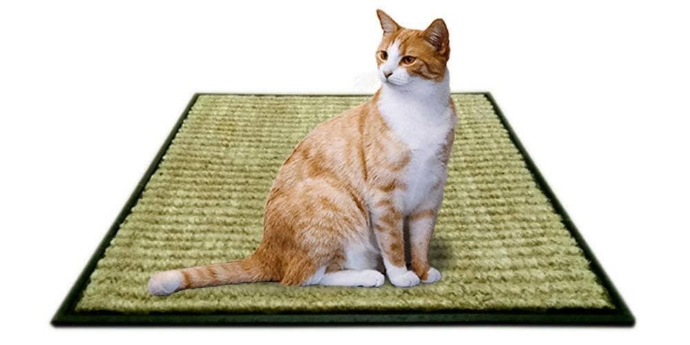 Mats Avenue Cat Scratch Mat Claw Pad and Sleeping Mat Hand Made , 45x45 cm Set of 2 - HalfPe