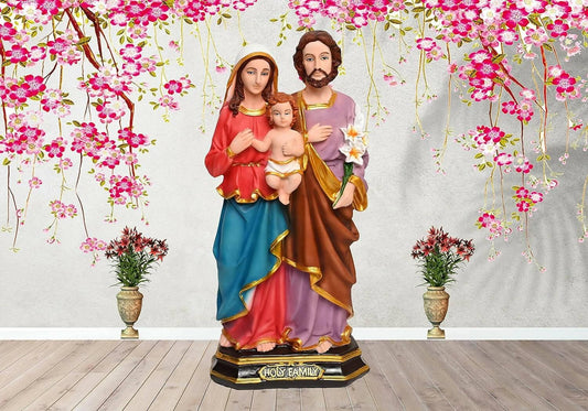 The Holy Family Catholic Idol Perfect for Car Dashboard - HalfPe