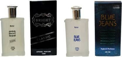 Aone Bright Classic and Blue Jeans perfume (pack of 2, 200ml - each of 100ml) - HalfPe