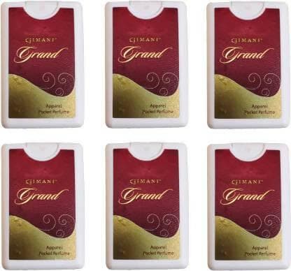 Gimani Grand Pocket Perfume 20 ML Each Eau de Perfum (Pack of 6) - HalfPe