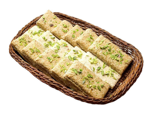 Hanuman Sahu Gajak Udyog Ghee Pista Biscuit Gud Gajak Soft &homemade Khasta Gajak (1kg) - HalfPe