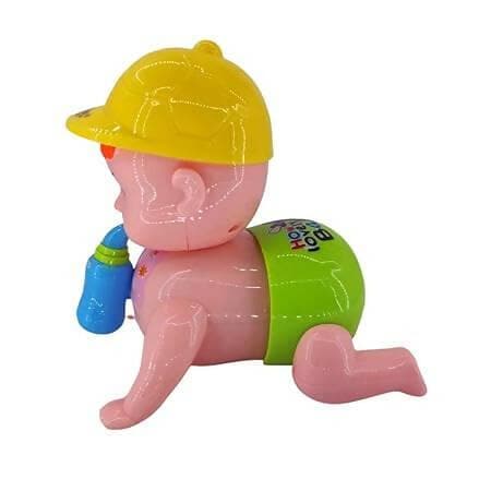 Crawling Baby toy (multi-color) - HalfPe