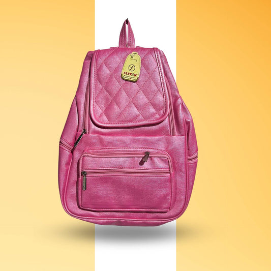 women backpack causal college school bag for women (Pink) - HalfPe