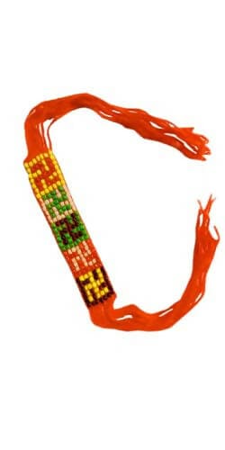 SENECIO SWASTIK Rakhi Rakshasutra Kalawa Mauli Dhaga Woven Beads Red Thread Swastik Band Bracelet For Men Girls And Boys (Multicolor) - HalfPe