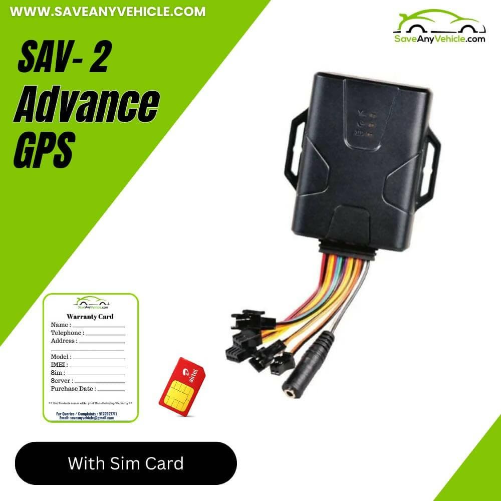 SAVE ANY VEHICLE SAV 2 advance GPS - HalfPe