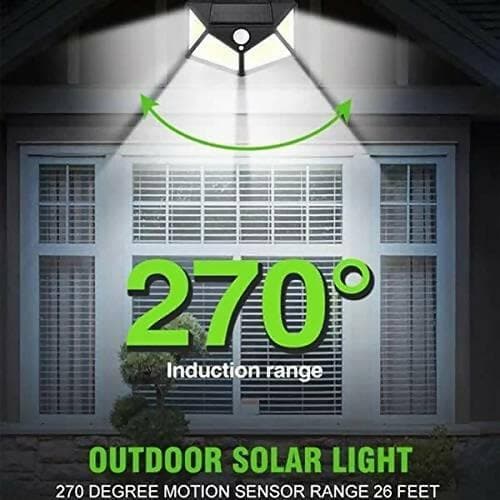 Waterproof Solar LED Light with Motion Sensor for Garden, Outdoor, Garage - HalfPe