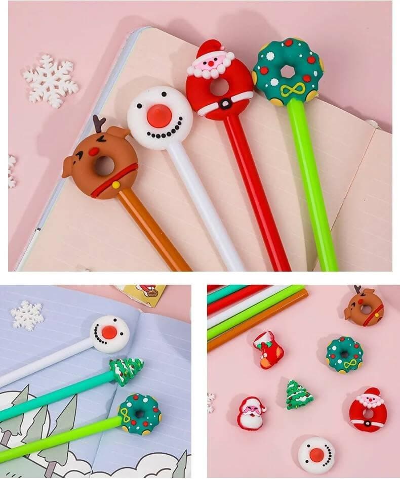 Le Delite Christmas Gel Ink Pens ( 20 pieces) - HalfPe