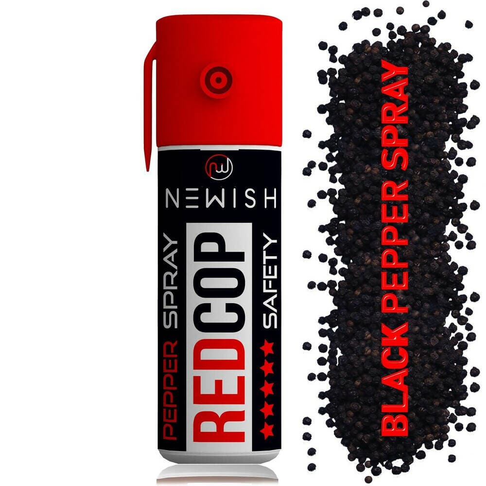 Newish Self Defence Pepper Spray for Woman Safety For Self Defense 50 (Shots - 50 / 55 ml / Pack of 5 ) - HalfPe