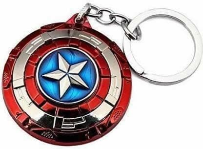 GiftinGuru Captain America Shield Keychain - HalfPe