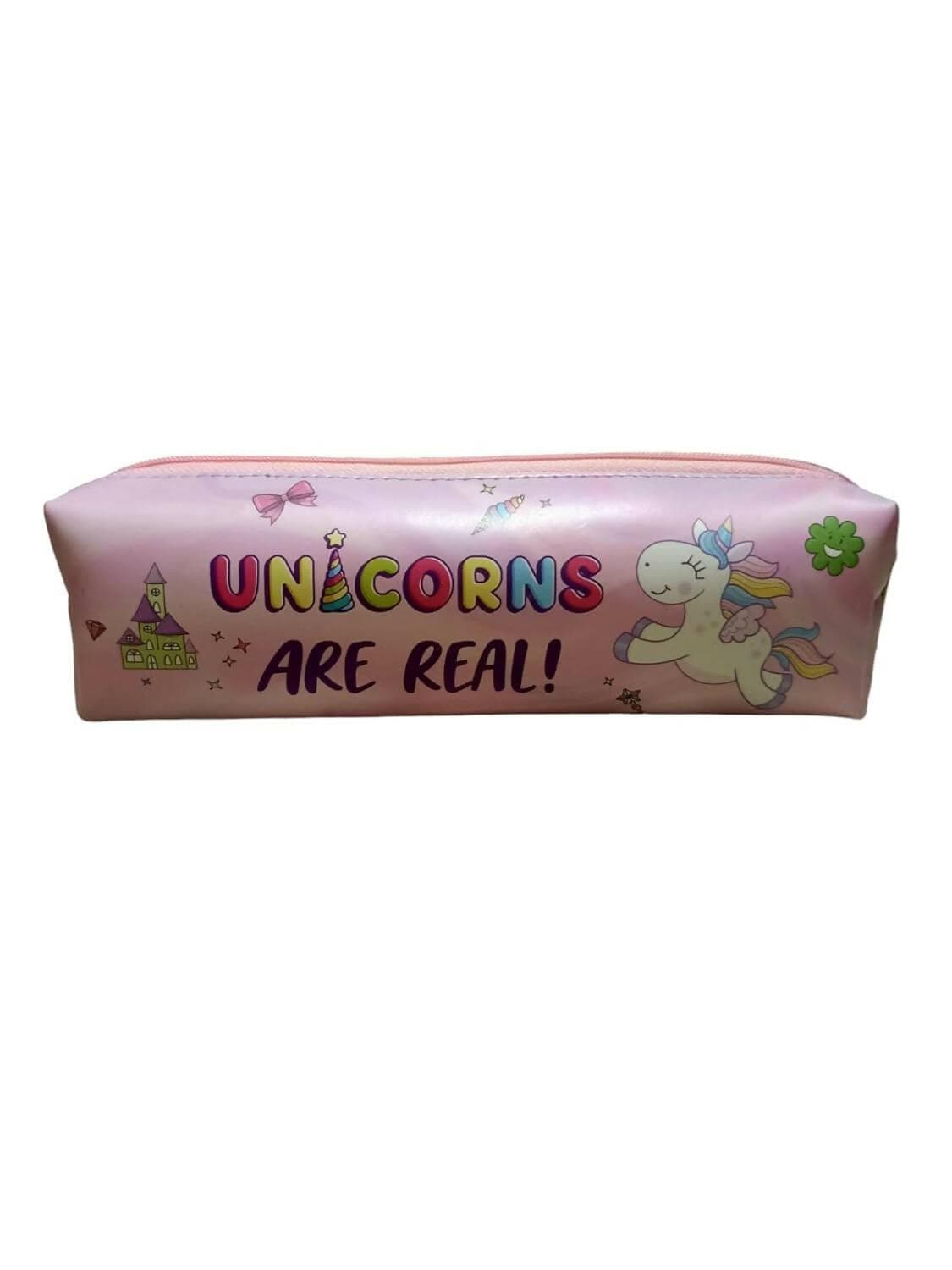 Cute Unicorn Trendy Durable Pencil Case Pouch - HalfPe