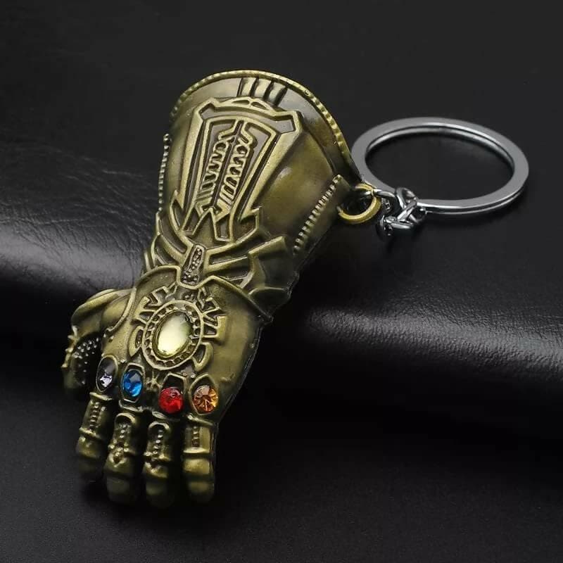 Thanos Hand Keychain with Anti-Rust Key Ring - HalfPe