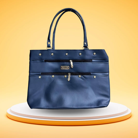 Women Blue Handbag - HalfPe