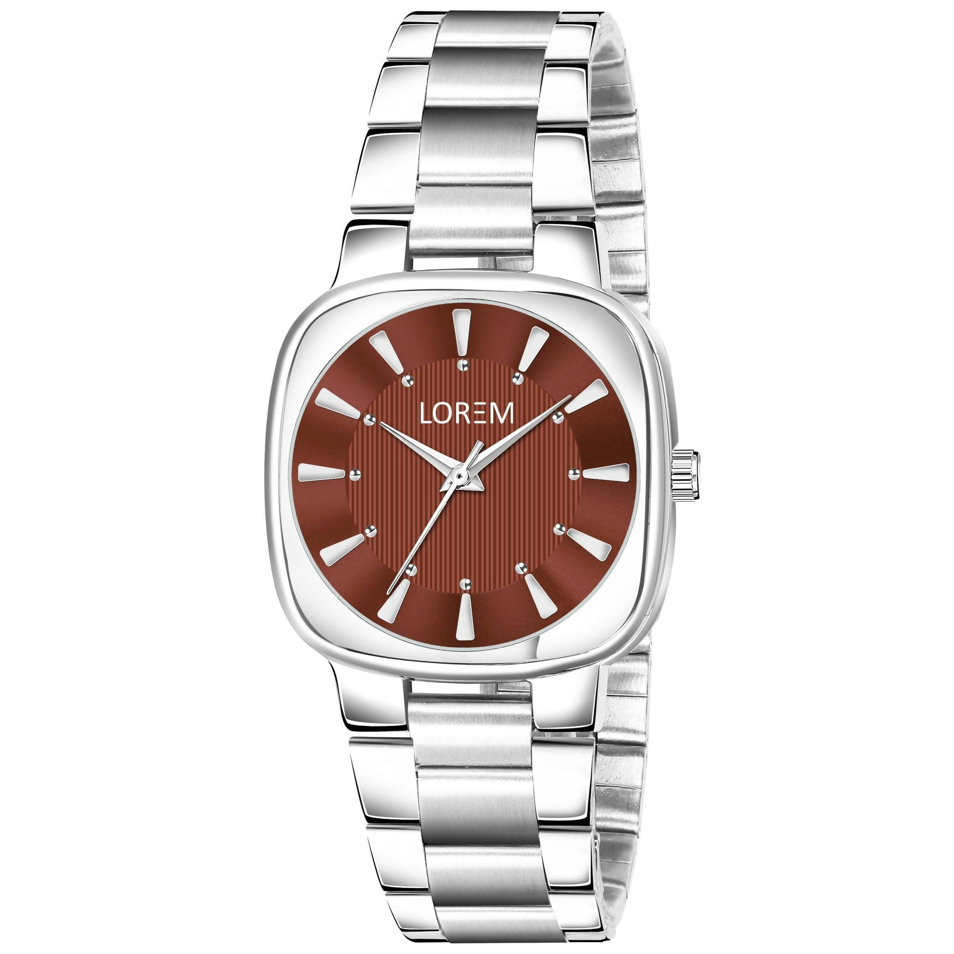 LOREM Brown Professional Analog Watch For Women LR303 - HalfPe