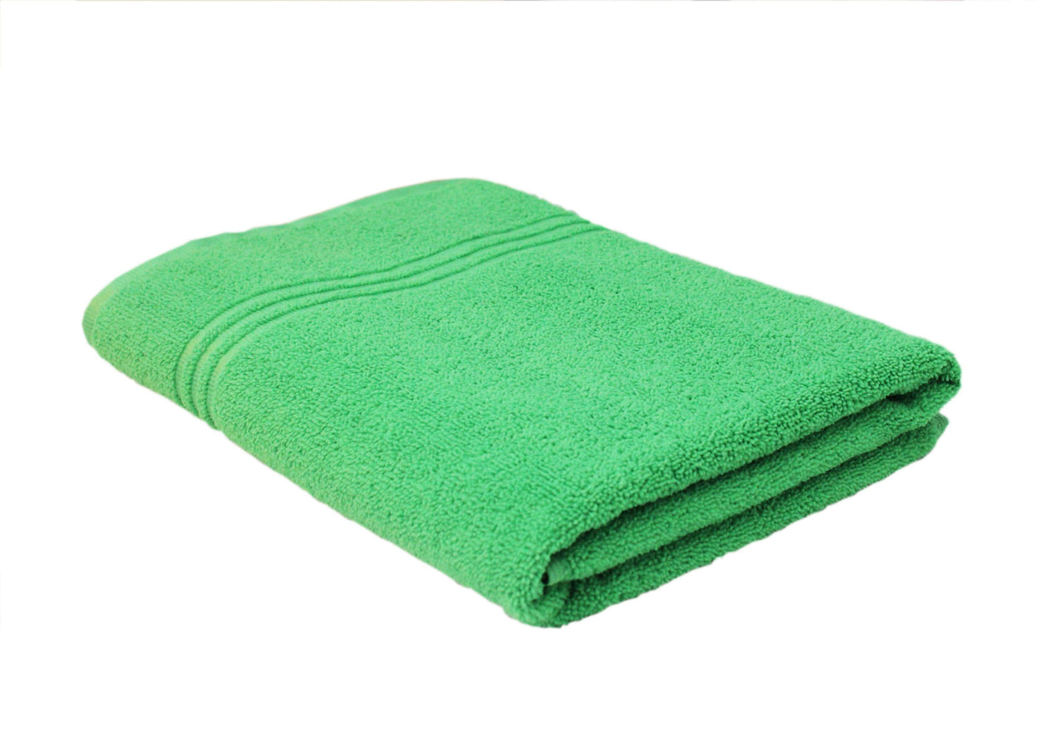 Lushomes Microfibre Towel, Quick Dry Bath Towel for Men Women Kids, Large Size Towel, 30x 55 Inch, home decor Items, 275 GSM, microfibre towel for bath (75x140 Cms, Set of 1, Green) - HalfPe