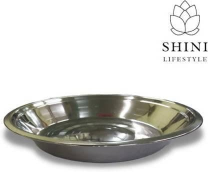 SHINI LIFESTYLE Stainless Steel Atta Parat - HalfPe