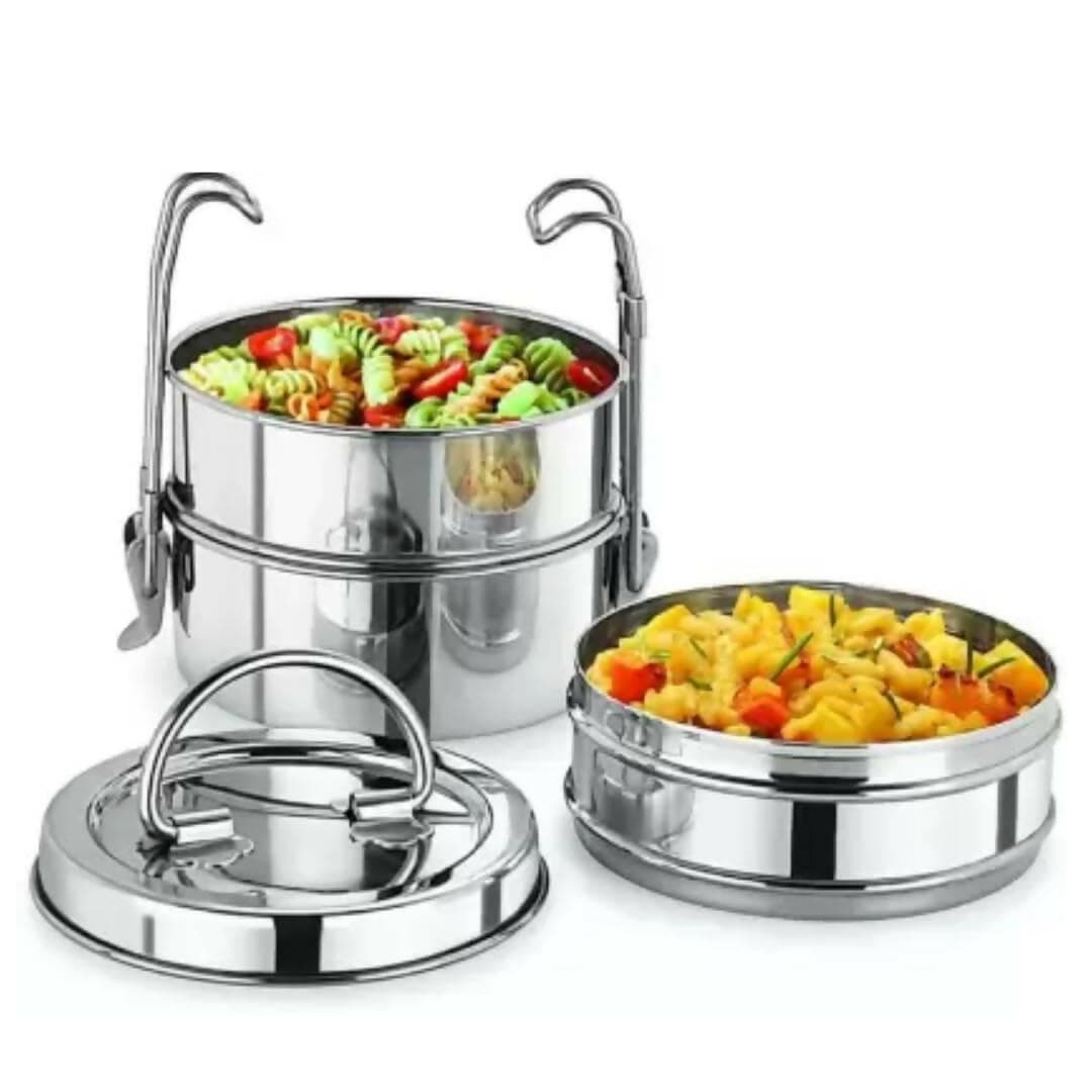 SHINI LIFESTYLE Stainless Steel Clip Tiffin Box - HalfPe