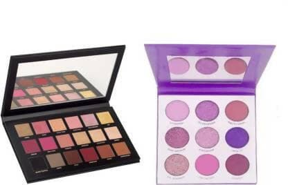 Bingeable High Pigmentation 18 Colors Rose Eye Shadow Palette (Pack of 2) - HalfPe