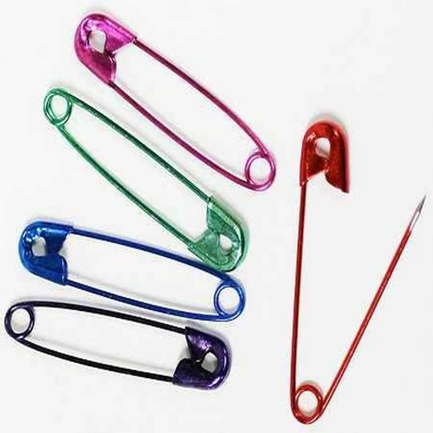 SENECIO Multicolor Colorful Safety Pin Set for Home/Office/Personal Multipurpose(Pack of 30) - HalfPe