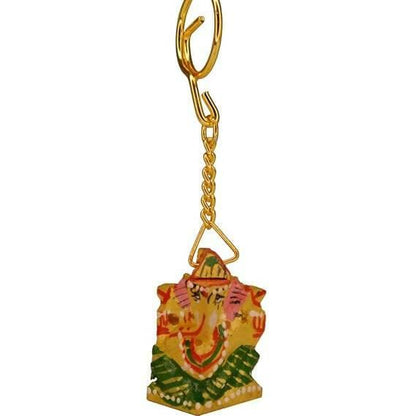 santarms Ganesha Key Chain, - HalfPe