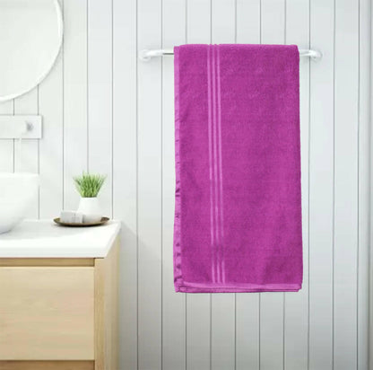 Lushomes Microfibre Towel, Quick Dry Bath Towel for Men Women Kids, Large Size Towel, 30x 55 Inch, home decor Items, 275 GSM, microfibre towel for bath (75x140 Cms) - HalfPe