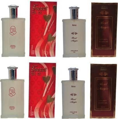 Aone Sweet YA YA and Real Magic Perfume 100ML Each (Pack of 4) Eau de Parfum - 400 ml - HalfPe