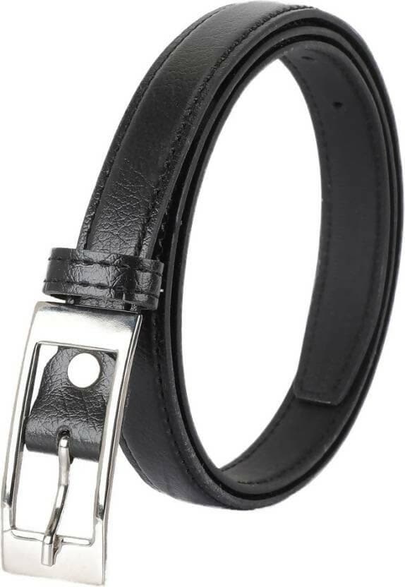 Formal Black Texas Leatherite Belt (Brown) - HalfPe