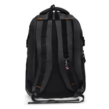 Classic Laptop Backpack With Laptop Sleeve And Added Durability (Black)  - HalfPe