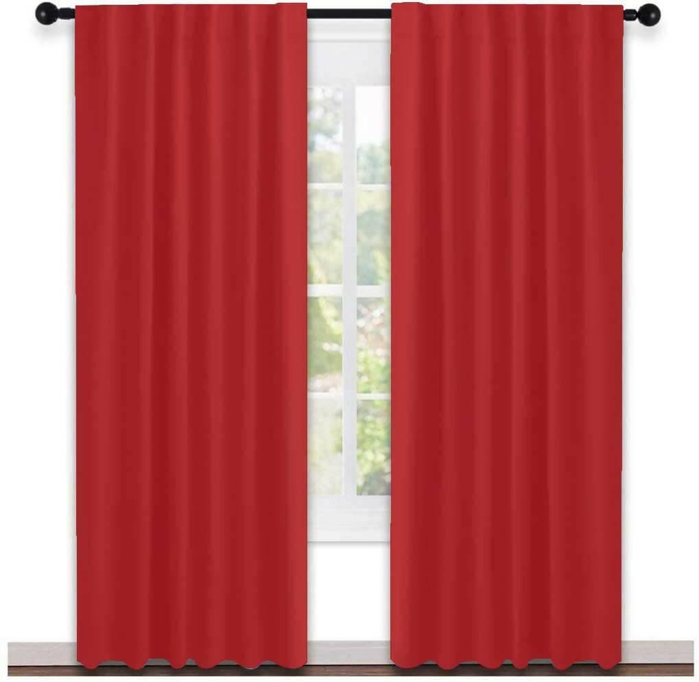 Lushomes Cotton Curtains (Pack of 2, 7 feet long) - HalfPe