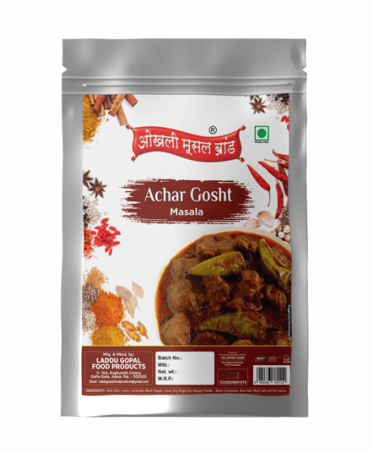 Achar gosht masala 150g | OKHLI MUSAL BRAND - halfpeapp