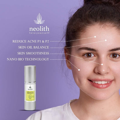 Anti acne serum (30ml) | NEOLITH - halfpeapp