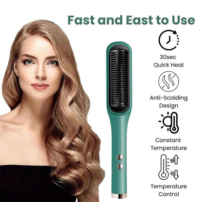 Professional Hair Straightener Comb - HalfPe