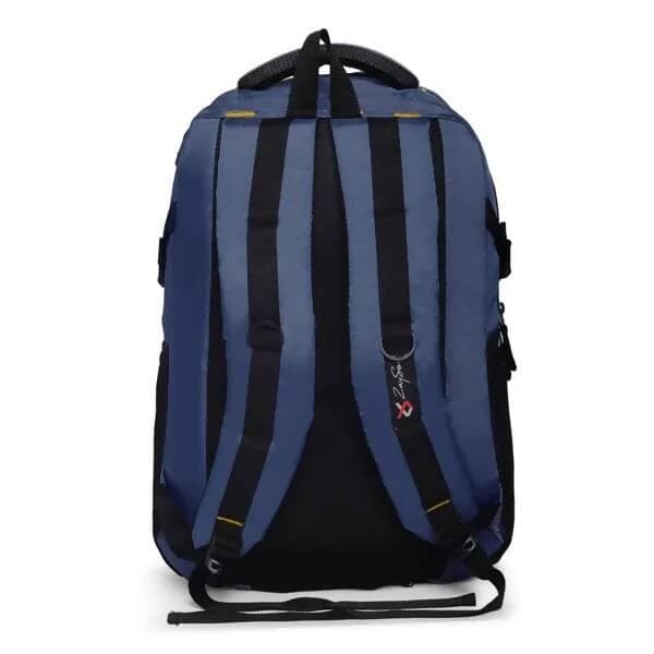 Laptop Backpack Classic Style With Laptop Sleeve And Added Durability (Navy Blue)  - HalfPe