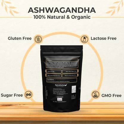 Ashwagandha and shatvari powder (pack of 2) |NUTRAHERBAL - halfpeapp